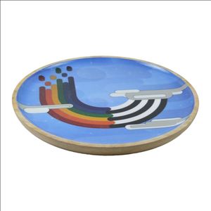 Bandejas de colores arcoíris Diseño de madera de alta calidad Tema LGBTQ para comida Bebida Bandeja para servir Múltiples bandejas modernas para servir Navidad - Product Image 5