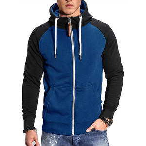 Logo personnalisé pour hommes Sweat à capuche zippé à double fermeture éclair surdimensionné et lourd Vente en gros Sweat à capuche personnalisé - Product Image 5
