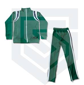 Chaqueta con cremallera unisex, pantalones, traje de correr, sudaderas apiladas de invierno, pantalones de chándal para hombre con logotipo personalizado - Product Image 1