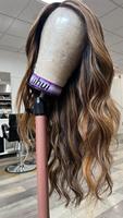 Perruques Frontales en Dentelle Afro Bouclées Crépues Ondulées Profondes SARLA Noir Naturel 613 Cheveux Synthétiques pour Femmes Noires Fournisseur en Gros