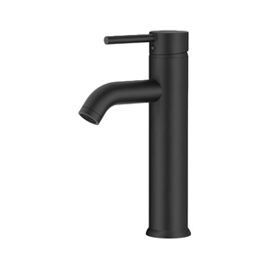 Tidjune haute qualité ménage salle de bain lavabo mitigeur noir mitigeur salle de bain lavabo robinet - Product Image 1