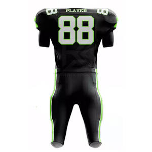 Servicio OEM Ropa de entrenamiento Uniforme de fútbol americano de nuevo diseño Uniforme de fútbol americano de bajo precio - Product Image 2
