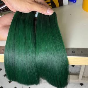 Wholesale Vietnamese Raw Virgin Human Hair Extensions Bone Straight Machine Double Weft Various Colors Lengths 8-40 Inches - Product Image 2