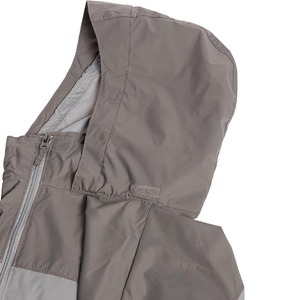 Unisex Lightweight Breathable Windproof Canvas <b>Stand</b> Front Windbreaker Jacket Patchwork Design for <b>Cycling</b> Running for Autumn - Product Image 6