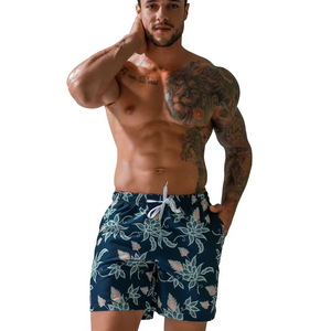 Short de gymnastique pour hommes OEM maillot d'eau pour la natation embarquement décontracté plage maille sublimé solide motif coton taille 6XL - Product Image 5