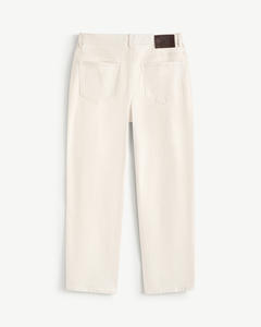 กางเกงยีนส์ทรงตรงผู้ชายเอวกลางลาย 3 มิติ สไตล์ลำลองสำหรับฤดูใบไม้ร่วง ระบายอากาศได้ดี ซักแล้ว ทรงตรง ผลิตในเวียดนาม - Product Image 2