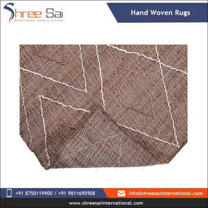 Tapis indien moderne fait main en coton écologique antidérapant, design personnalisé, best-seller, tissé à la main, à vendre - Product Image 4