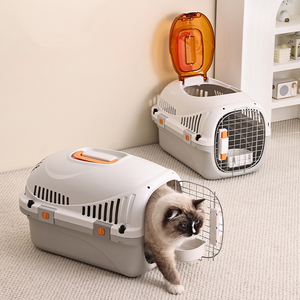 Nuevo Transportador de <span class=keywords><strong>Mascotas</strong></span> Plegable, Impermeable y Ligero para Viajes en Avión, Transportador de Perros y Gatos Portátil de Lado Suave para Cachorros - Product Image 4