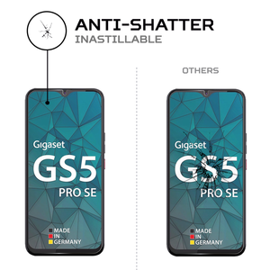 Protection d'écran antichoc pour téléphone portable Gigaset GS5 Pro SE Premium - Product Image 5