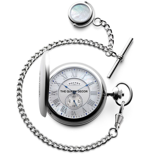 Copper Silver Automatic Mechanical Pocket Watch Clock Fob Chain Watch Men Roman Numbers Clock High Quality Pocket Watches