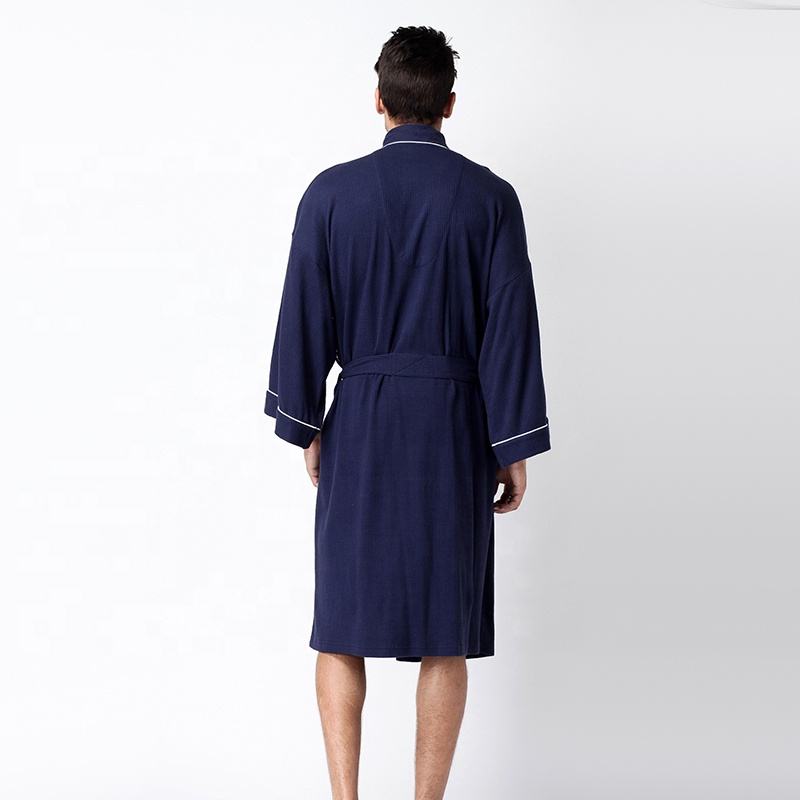 Accappatoio da uomo Waffle coppia Kimono accappatoi matrimonio