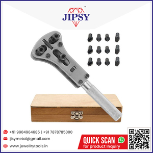 Ouvre-boîtier de montre en acier inoxydable avec logo personnalisé pour les mouvements en cuir et les outils et pièces de réparation de montres-bracelets - Product Image 6