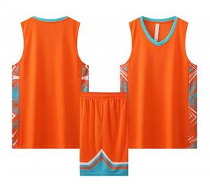 Nouveaux uniformes de basket-ball durables pour les jeunes, ensembles réversibles, respirants et au design simple - Product Image 6