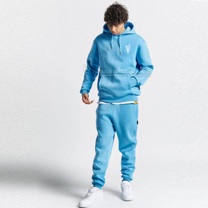 Ensemble de survêtement pour homme Haut à capuche tendance et bas assortis pour l'entraînement Ensemble de survêtement confortable pour homme - Product Image 1