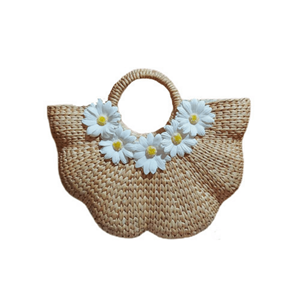 99 Gold Craft Handweaving Natural Water Hyacinth <b>Women</b> <b>Bags</b> Handbags Fashion <b>Accessories</b> Eco-Friendly With High Quality - Product Image 3
