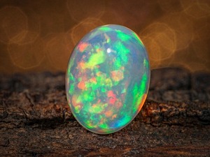 พลอยโอปอลแบบหลวมขนาดฟรีไซส์4.19 CT พลอยสีขาวธรรมชาติได้รับการรับรองจากบุคคลที่สามสำหรับนักออกแบบเครื่องประดับ - Product Image 5