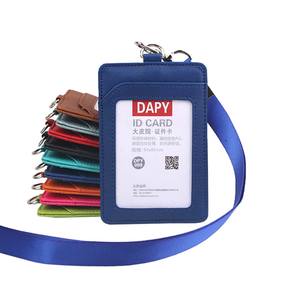 Tarjetero de cuero PU personalizado con cierre de botón para tarjetas de visita, regalos personales o corporativos - Product Image 3