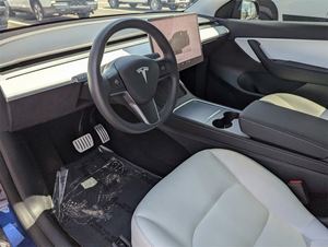 2022 Tesla รุ่น Y ประสิทธิภาพการทำงาน AWD ใช้ไฟฟ้าซีดานยาง R20กระปุกเกียร์อัตโนมัติไฟพวงมาลัยซ้ายหนังสีดำด้านในเป็น ACC - Product Image 6