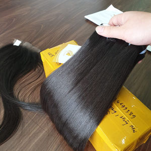 Pour Genius Trame Extensions de Cheveux 100% Cru Cambodgien Remy Cheveux MOINS CHER PRIX DE GROS Os Droite Cuticule Aligné Cheveux Crus Chignon - Product Image 1