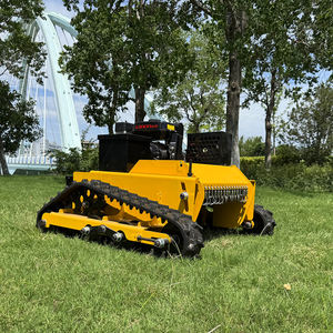 Tondeuse à fléaux multifonction haute puissance, robot agricole de désherbage à rayon de braquage nul, télécommande - Product Image 2