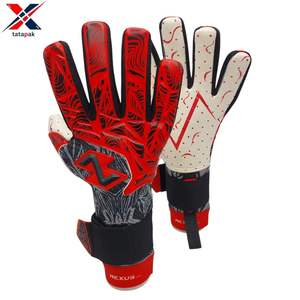 Gants de gardien de but en cuir unisexe pour adultes, fabriqués directement par le fabricant, imperméables, avec sangle de poignet réglable, pour l'extérieur - Product Image 5