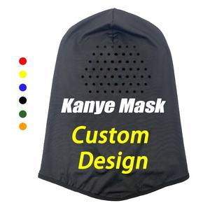 Masque Kanye respirant de nouvelle conception à la mode en gros, masque de hip-hop à haute élasticité, coupe-vent, livraison DDP - Product Image 3