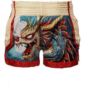 Short de boxe décontracté de haute qualité pour hommes, vêtements de sport de musculation confortables avec design solide - Product Image 5