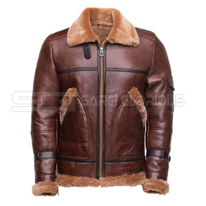 Material de cuero de alta venta, ropa de hombre, chaqueta de cuero, nuevo diseño, transpirable, cómoda, chaqueta de cuero para hombre de calle alta - Product Image 6