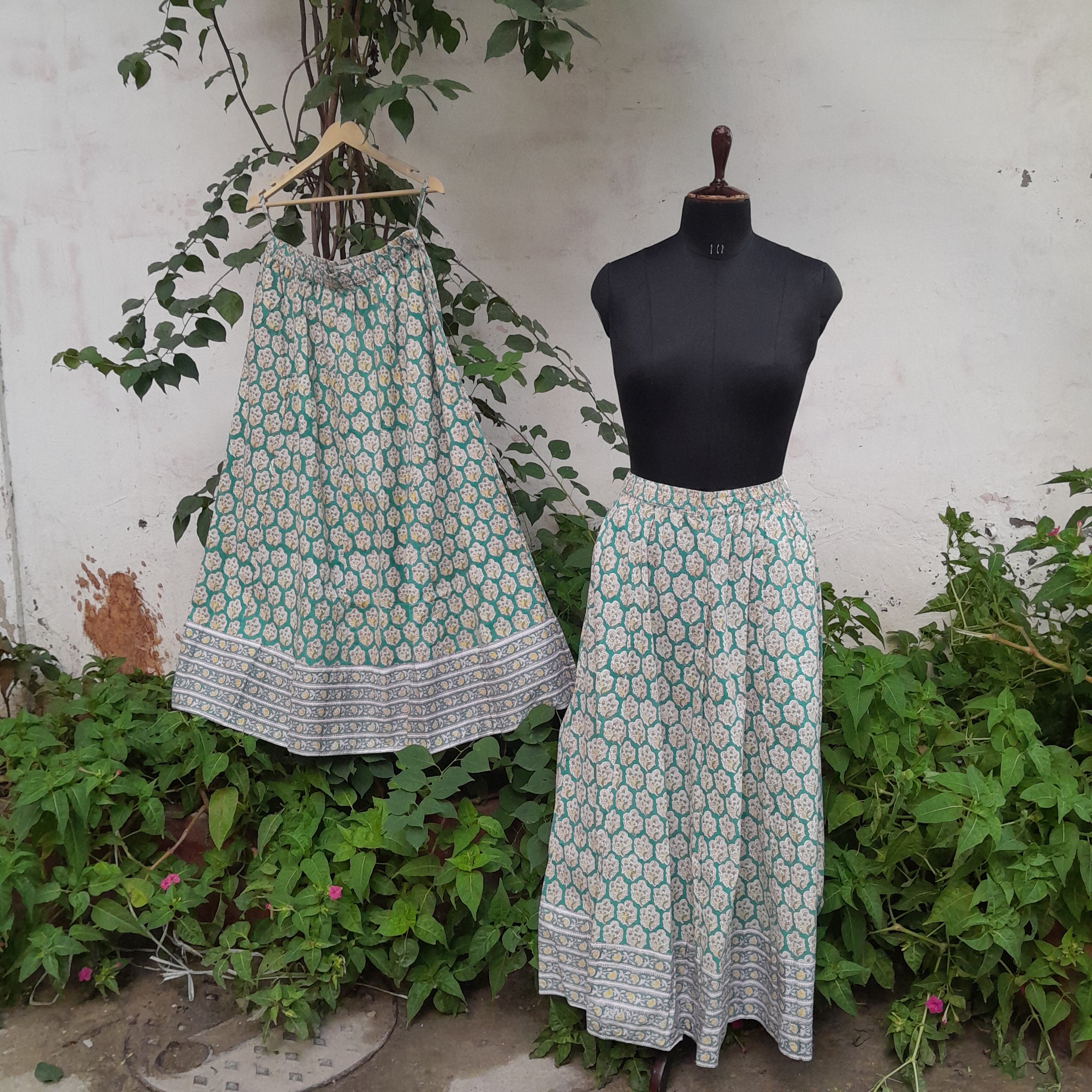 100 Cotton Bandhani Tie Dye Skirts Bohemian Hippie