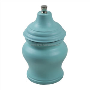 Recipiente de almacenamiento con tapa para cocina, recipiente redondo de azúcar decorado con oro y plata, suministros a granel creativos - Product Image 6