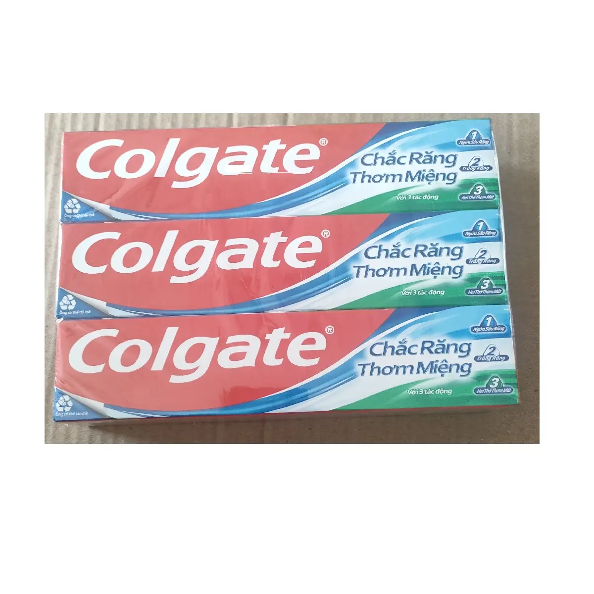 Colgatte kem đánh răng bán buôn gói tiêu chuẩn xuất khẩu giá rẻ Giá làm trắng chăm sóc răng miệng Colgate Kem đánh răng từ Việt Nam