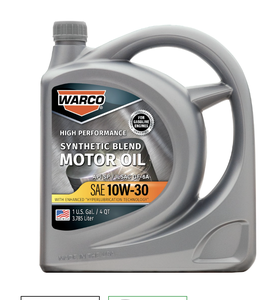 Aceite de Motor WARCO Sintético Mezclado SAE 5W-40, Paquete de 3, 5 Cuartos - Product Image 1