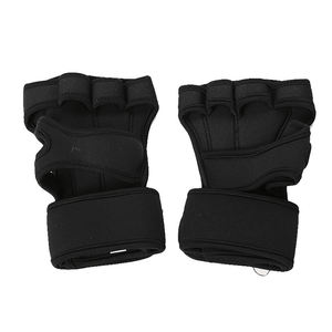 Breathable Weightlifting <b>Gloves</b> <b>for</b> Men and <b>Women</b>, Fingerless Gym <b>Gloves</b> with Adjustable Wrist Wrap - Product Image 4