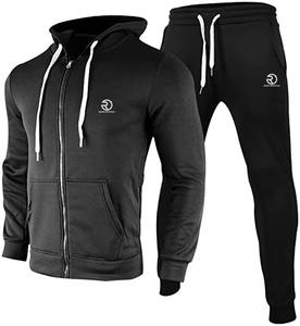 OEM alta calidad hombres Jogger pantalones Bottoms Zip sudaderas con capucha ropa deportiva hombres Sport Tech Fleece Slim Fit chándal personalizado - Product Image 4