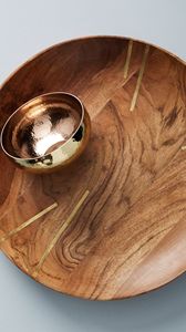 Bol en cuivre gravé personnalisé avec design personnalisé idéal pour les anniversaires de mariage et les occasions familiales spéciales - Product Image 4