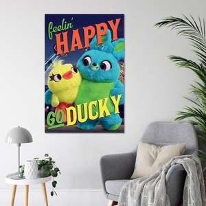 Póster de Cumpleaños de Disney Toy Story 4, Diseño Moderno 'Todo se Detiene sin Mando', Material de Papel - Product Image 3