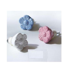 Boutons en céramique modernes de vente chaude pour boutons de tiroir de coffre d'armoires de cuisine bouton de porte en céramique - Product Image 1