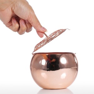 Nuevo tarro de fruta seca único hecho a mano dorado de una sola pieza con tapa de tarro de diseño antiguo a un costo muy extremo - Product Image 4