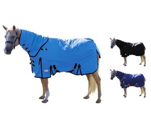 OFERTA Cobertores Impermeáveis para Cavalos com Gola Alta 600D/1680D Tecido Roxo Leve Tamanhos Personalizáveis de 5'3-7' Polycotton - Product Image 2