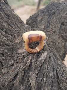 Bague de mariage en bois de style vintage classique unisexe, vente chaude, meilleur cadeau à prix abordable - Product Image 3