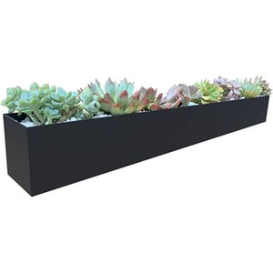 Jardinière de fenêtre en cuivre de qualité supérieure, élégante jardinière extérieure avec supports de montage, jardinière de fenêtre pour jardin à domicile - Product Image 3