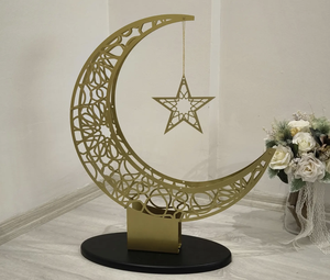 Centre de table de Ramadan au design élégant avec design islamique traditionnel pour un dîner festif pendant la célébration du mois sacré - Product Image 6