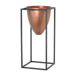 Maceta de flores galvanizada para decoración de jardín exterior e interior Maceta con tamaño y forma personalizados Maceta de metal - Product Image 3