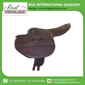 Selle de cheval en cuir pur de qualité supérieure, équipement d'équitation attrayant pour la course, provenant d'un fournisseur indien. - Product Image 5