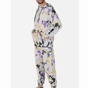 ชุดวอร์มไซส์ใหญ่สำหรับผู้หญิงเสื้อวอร์มมัดย้อม - Product Image 6