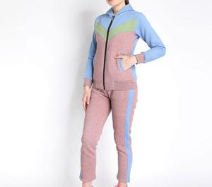 Slim Fit Plain Private Label Streetwear 100% algodón mujeres chándales Venta caliente pulóver moda al aire libre mujeres chándal - Product Image 4