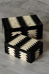 Boîte artisanale en os incrusté, design poli naturel avec thème d'amour pour la décoration de la maison, boîte de rangement pour bijoux, look élégant - Product Image 5