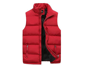 Chaqueta sin mangas acolchada de invierno recién llegada con capucha de tamaño personalizado chaqueta acolchada de moda elegante para hombres en varios colores - Product Image 4