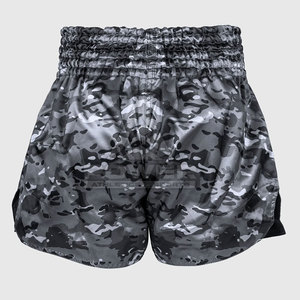 Pantalones cortos de Muay Thai para hombre con contraste de Color hechos en Pakistán, pantalones cortos de Muay Thai cómodos de alta calidad para hombre - Product Image 3