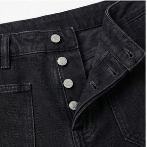 Pantalones Vaqueros de Mezclilla Elásticos de Pierna Ancha y Cintura Alta para Mujer, Ajustados, Casuales, Lavables, con Diseño Sólido, Estilo Sexy de Verano - Product Image 4